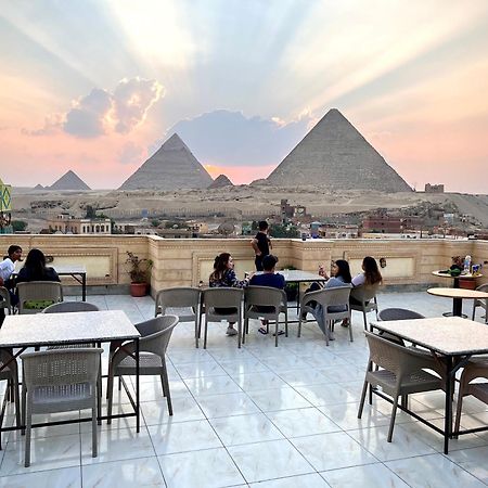 Moses Pyramids Inn Kafret el-Gabal Exterior foto
