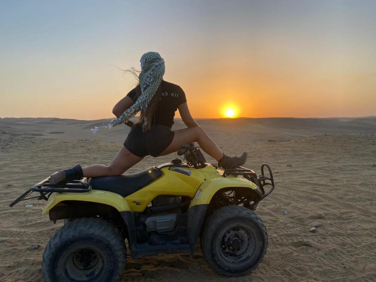 Moses Pyramids Inn Kafret el-Gabal Exterior foto