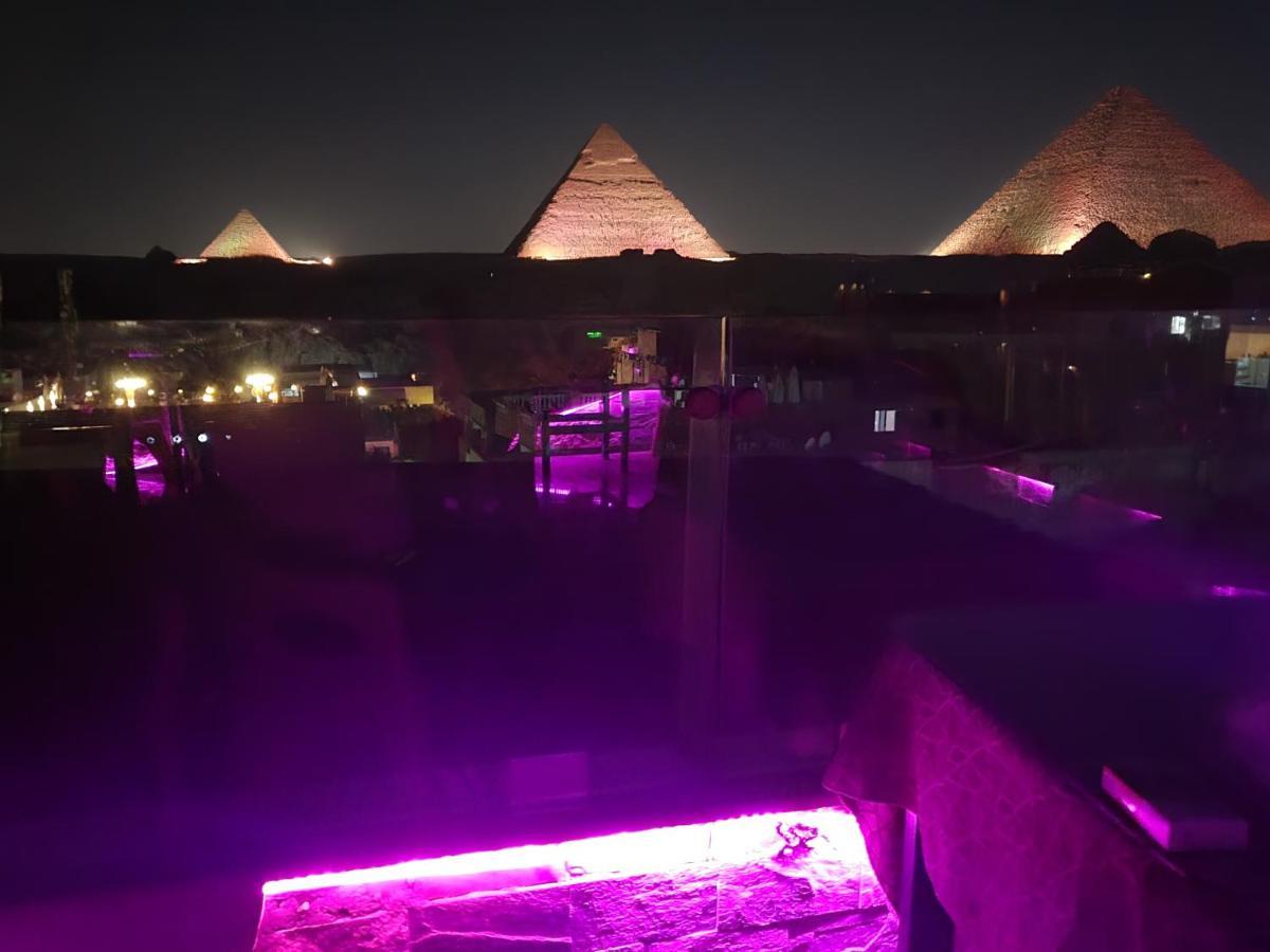 Moses Pyramids Inn Kafret el-Gabal Exterior foto